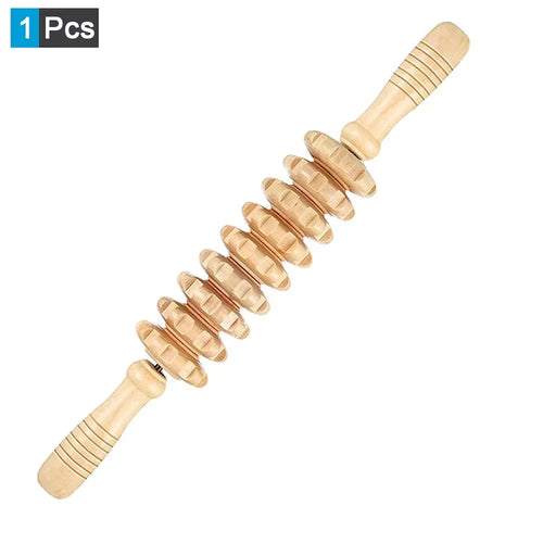 ContourWood Anti-Cellulite Body Sculpting Roller